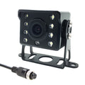 12-36V Truck HD Night Vision Backup Reverse Camera CVBS Aviation Female Connector, Aviation Female Connector