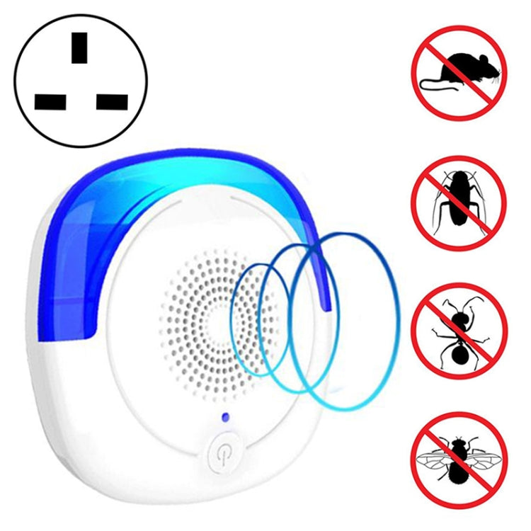 Ultrasonic Outdoor Animal Repellent, UK Plug, UK Plug