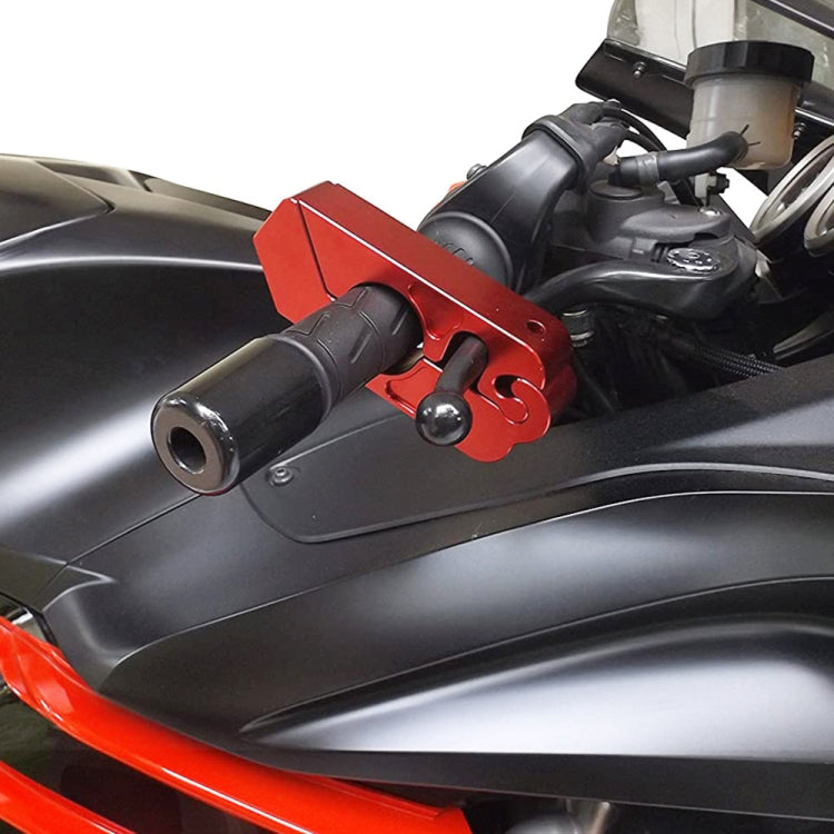 Motorcycle Aluminum Alloy Throttle Handle Lock, Throttle Handle Lock (Red), Throttle Handle Lock (Black), Throttle Handle Lock (Blue)
