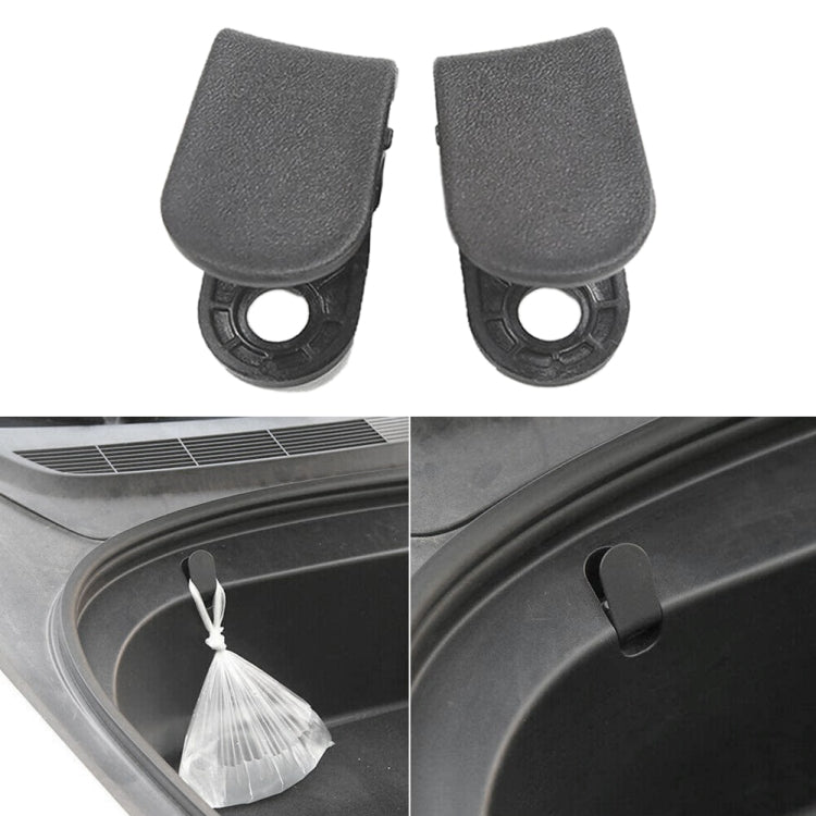 Car Front Hook Holding Clips Set for Tesla Model 3, Car Front Hook Holding Clips
