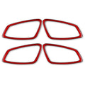 4 PCS Set for BMW 3 Series E90 Carbon Fiber Car Door Handle Decorative Sticker,Left and Right Drive, Car Door Handle