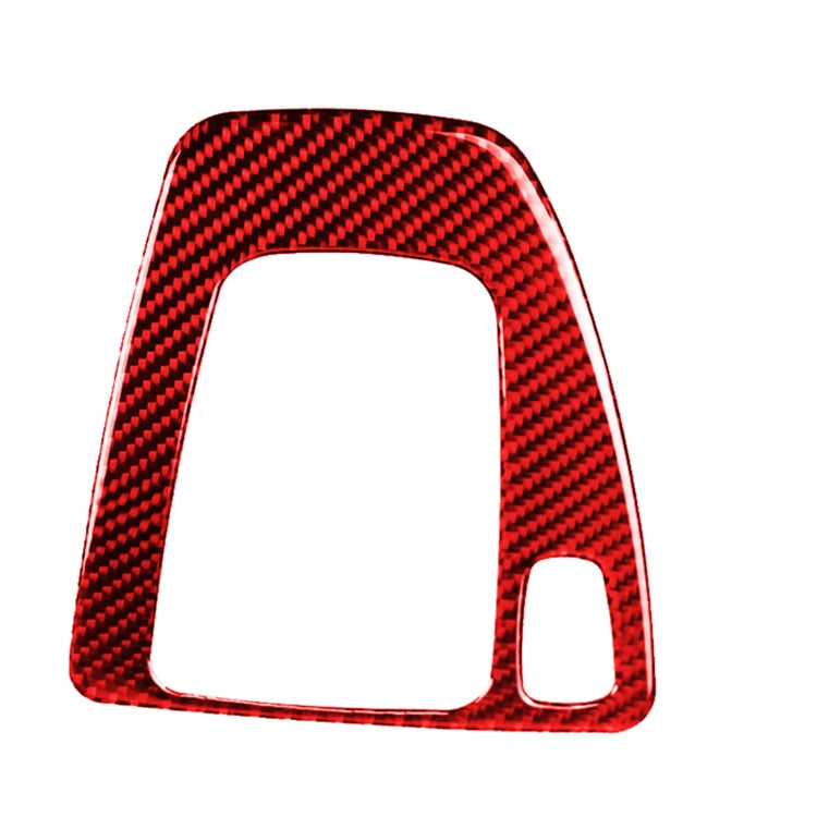 For BMW 3 Series E90 Carbon Fiber Car Gear Position Panel Decorative Sticker, Left Drive, Car Gear Position Panel, Left Drive