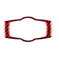 For BMW 3 Series E90 Carbon Fiber Car Headlight Switch Decorative Sticker,Left and Right Drive Universal, Car Headlight Switch