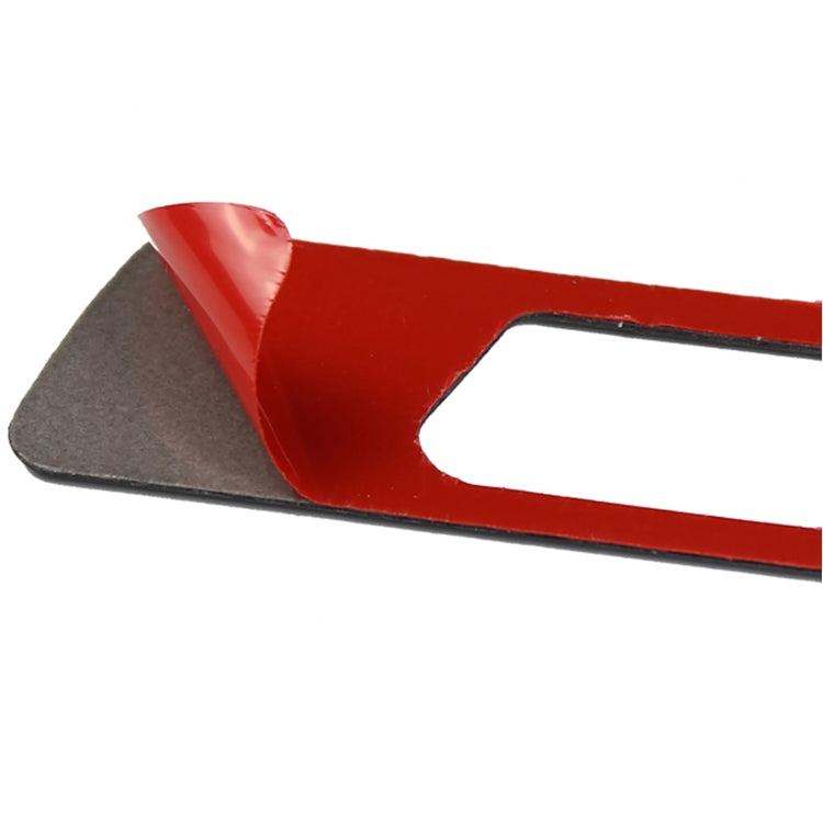 For BMW 3 Series E90 CarBon Fiber Car Water Cup Strip Decorative Sticker,Left Drive, Car Water Cup Strip,Left Drive