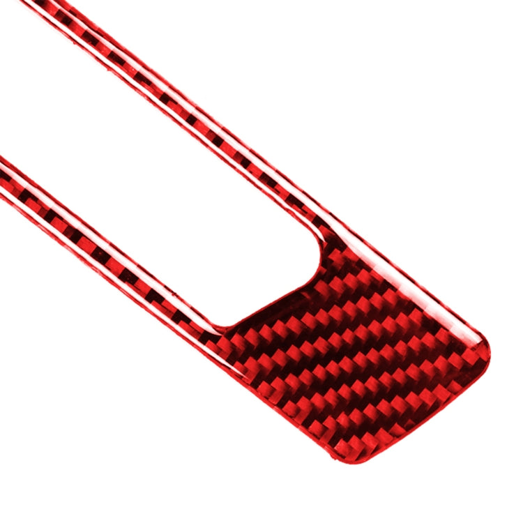 For BMW 3 Series E90 CarBon Fiber Car Water Cup Strip Decorative Sticker,Right Drive, Car Water Cup Strip,Right Drive