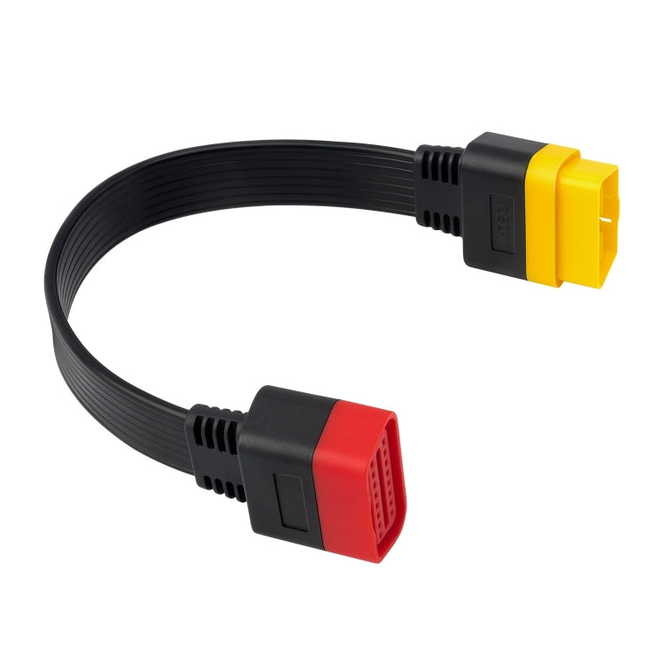 SF62 60cm Car Detector OBD Extension Line Car Computer Conversion Plug Male to Female Adapter Cable, 60cm