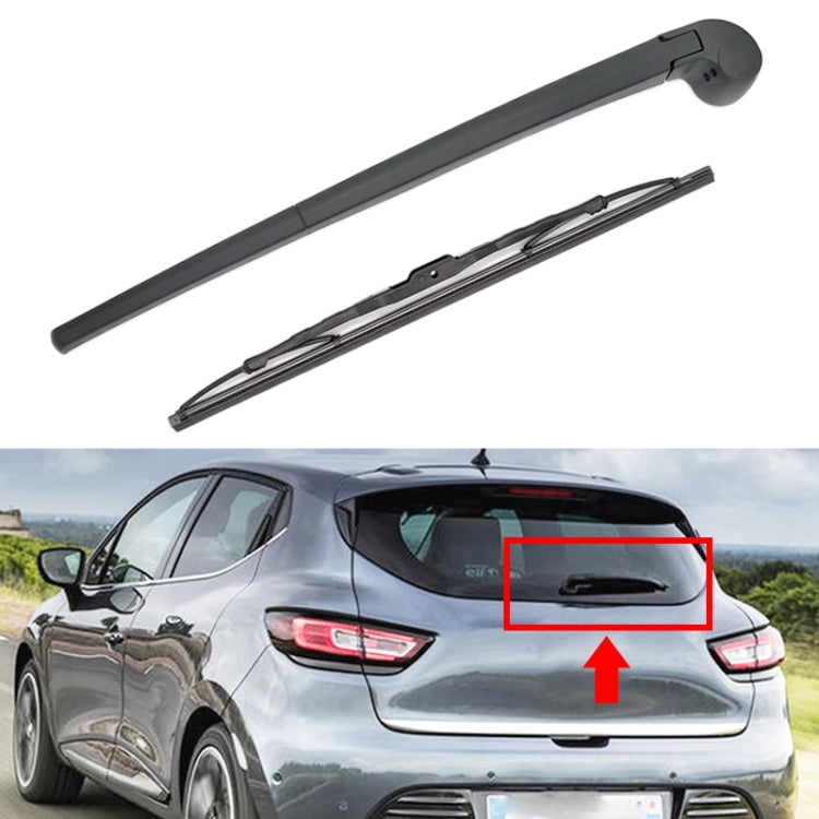 JH-AD04 For Audi A3 2003-2013 Car Rear Windshield Wiper Arm Blade Assembly 8E9 955 407 C, For Audi A3 2003-2013