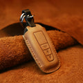 For Toyota Car Cowhide Leather Key Protective Cover Key Case, Three Keys Version, For Toyota, Three Keys Version
