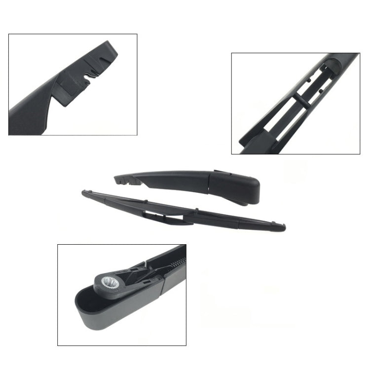JH-MINI01 For BMW Mini Cooper R50 / R53 2001-2004 Car Rear Windshield Wiper Arm Blade Assembly 61 62 7 044 625, For BMW Mini Cooper R50 / R53 2001-2004