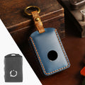 For Volvo Car Cowhide Leather Key Protective Cover Key Case, For Volvo