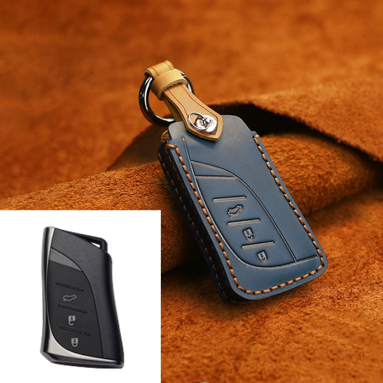 For Lexus New Style Car Cowhide Leather Key Protective Cover Key Case, For Lexus New Style