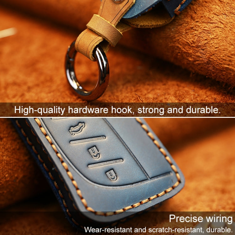 For Lexus New Style Car Cowhide Leather Key Protective Cover Key Case, For Lexus New Style
