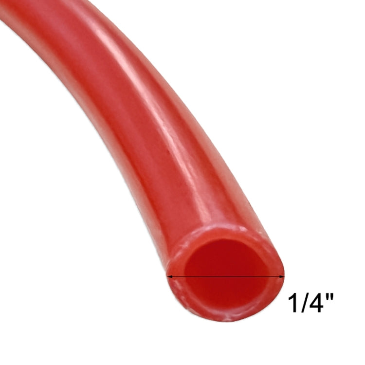 18 Feet 1/4 inch Air Hose Pipe Tube Kit with 1/4 NPT Elbow Fitting, 18 Feet 1/4 inch