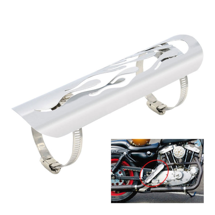 Motorcycle Modification Accessories Universal Retro Exhaust Pipe Heat Shield