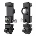 Bicycle / Motorcycle Anti-theft Anti-take Off Mobile Phone Holder without Light, without Light (Black), without Light (Green)