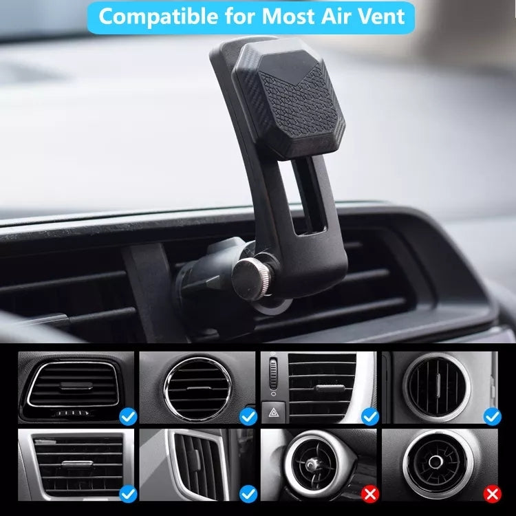 Multifunctional Car Air Conditioner Air Outlet Magnetic Phone Holder, Air Outlet Magnetic (Black), Air Outlet Magnetic (Green)