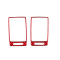 2 PCS Set for Honda CRV 2007-2011 Carbon Fiber Car Side Air Outlet Frame Decorative Sticker,Left and Right Drive Universal, Side Air Outlet Frame