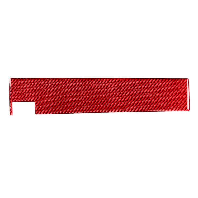 For Honda CRV 2007-2011 Carbon Fiber Car Co-pilot Glove Box Panel Decorative Sticker,Left Drive, Co-pilot Glove Box Panel,Left Drive