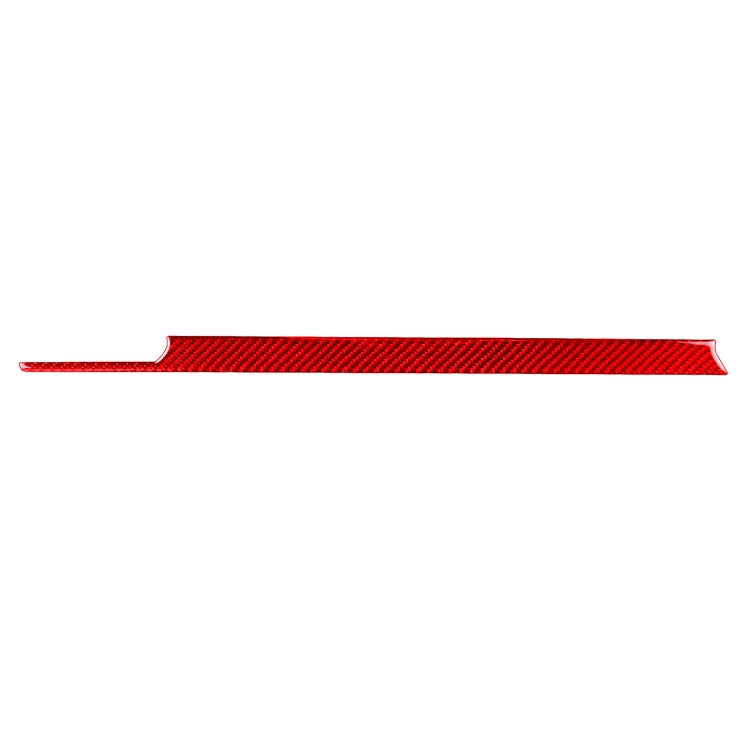 For Honda CRV 2007-2011 Carbon Fiber Car Co-pilot Center Control Trim Decorative Sticker,Right Drive, Co-pilot Center Control Trim,Right Drive