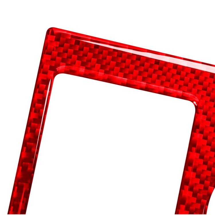 For Honda CRV 2007-2011 Carbon Fiber Car Water Cup Holder Panel Decorative Sticker, Right Drive, Car Water Cup Holder Panel, Right Drive