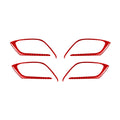 Car Carbon Fiber Inside Door Handle Decorative Sticker for Mazda CX-5 2017-2018, Left and Right Drive, Inside Door Handle