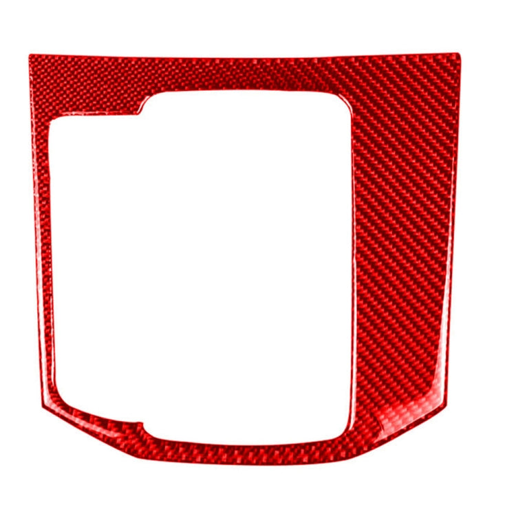Car Carbon Fiber Gear Panel Decorative Sticker for Mazda CX-5 2017-2018, Left Drive, Gear Panel, Left Drive