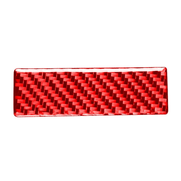 Car Carbon Fiber Headlight Switch Gasket Decorative Sticker for Toyota RAV4 2006-2013, Left and Right Drive, Headlight Switch Gasket
