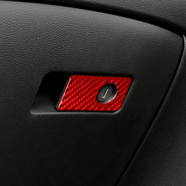 Car Carbon Fiber Front Passenger Seat Handle Box Decorative Sticker for Infiniti Q50 2014-2020, Right Drive, Front Passenger Seat Handle Box, Right Drive