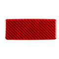 Car Carbon Fiber Rear Ashtray Panel Decorative Sticker for Infiniti Q50 2014-2020, Left and Right Drive, Rear Ashtray Panel