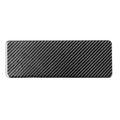 Car Carbon Fiber Steering Wheel Lower Panel Decorative Sticker for Toyota Highlander 2014-2019, Left Drive, Steering Wheel Lower Panel