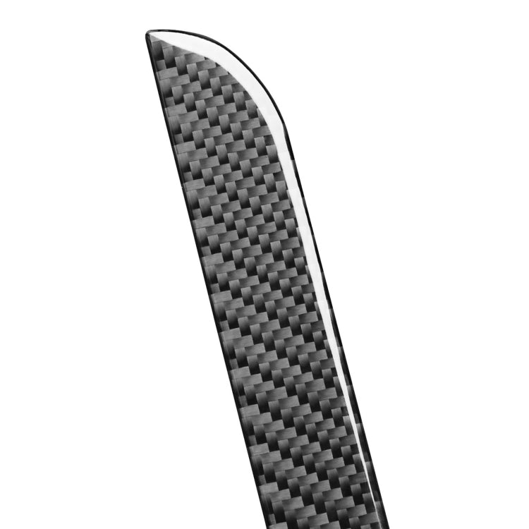 Car Carbon Fiber Door Trim Decorative Strip for Toyota Highlander 2014-2019, Left Drive, Door Trim