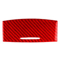 Car Carbon Fiber Gear Panel Ashtray Decorative Sticker for Infiniti Q50 2014-2020, Left and Right Drive, Gear Panel Ashtray
