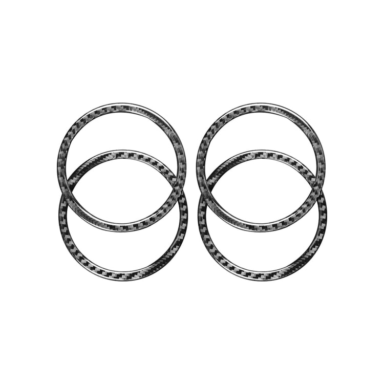 Car Door Horn Ring Decorative Sticker for BMW F52 1 Series Sedan 2017-2019, Left Drive, Door Horn Ring