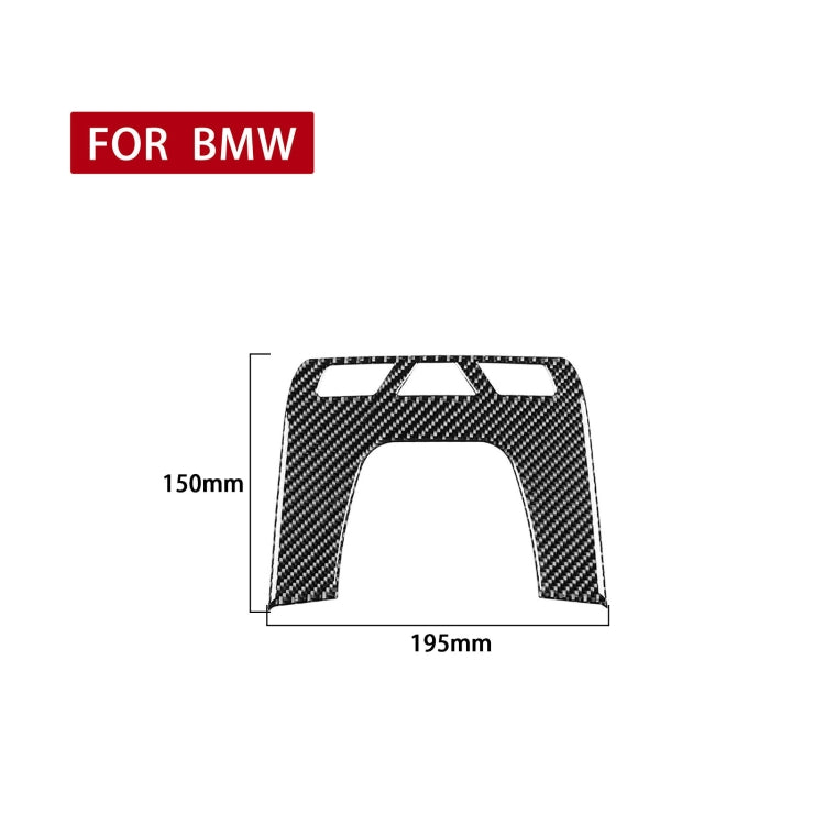 Car Front Reading Light Frame Decorative Sticker for BMW F52 1 Series Sedan 2017-2019, Left Drive, Front Reading Light Frame