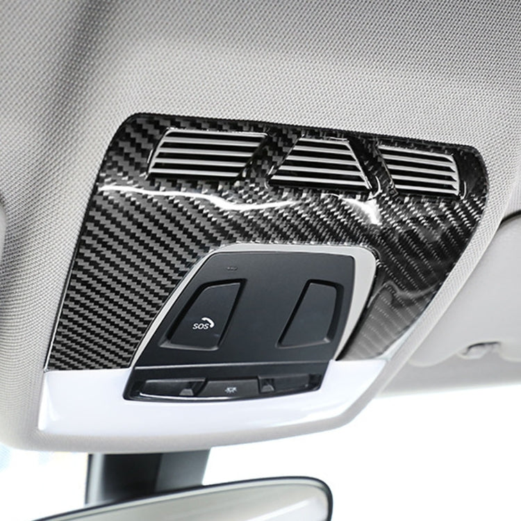 Car Front Reading Light Frame Decorative Sticker for BMW F52 1 Series Sedan 2017-2019, Left Drive, Front Reading Light Frame