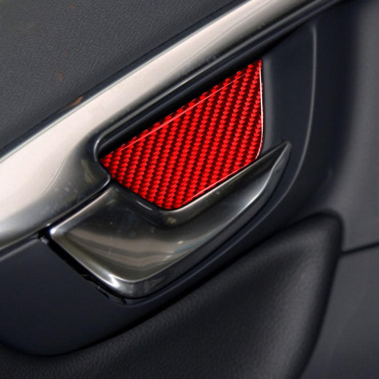 Car Inner Door Bowl Decorative Sticker for Volvo V60 2010-2017, Left and Right Drive, Door Bowl