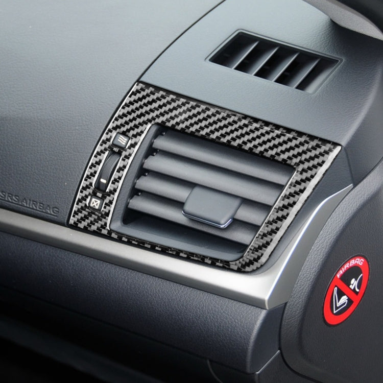Car Carbon Fiber Left and Right Air Outlet Decorative Sticker for Lexus CT 2011-2017, Right Drive, Left and Right Air Outlet, Right Drive