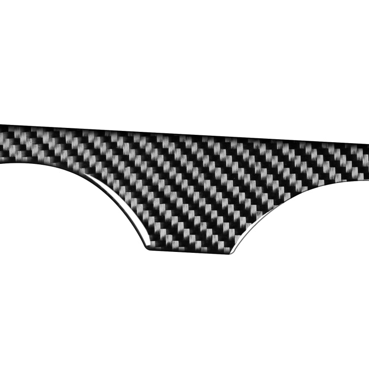 Car Carbon Fiber Rear Water Cup Decorative Sticker for Mazda 3 Axela 2020, Left and Right Drive , Rear Water Cup