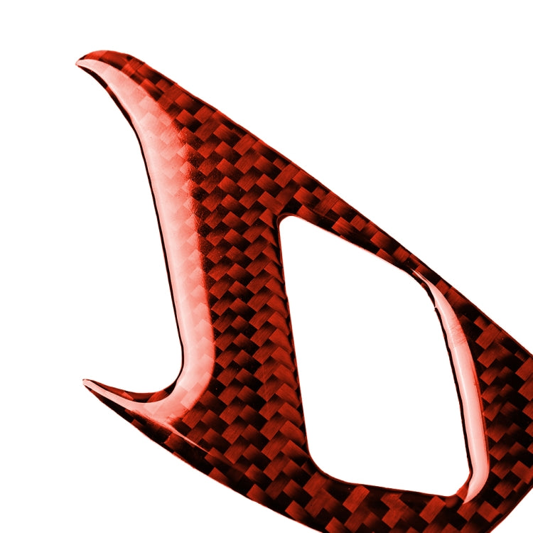 Car Carbon Fiber Inside Door Lock Decorative Sticker for Chevrolet Camaro 2017-2019, Left and Right Drive Universal, Inside Door Lock