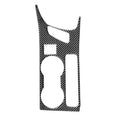 Car Carbon Fiber Rear Water Cup Holder Panel B Decorative Sticker for Toyota Corolla / Levin 2014-2018, Right Drive, Rear Water Cup Holder Panel B, Right Drive