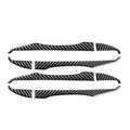 Car Carbon Fiber Door Outside Handle Decorative Sticker for Toyota Corolla / Levin 2014-2018, Left and Right Drive Universal, Door Outside Handle