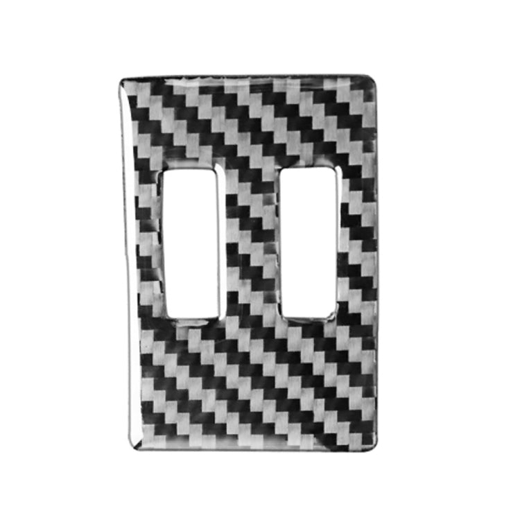 Car Carbon Fiber Air Conditioning Knob Decorative Sticker for Audi A6L / A7 2019-, Right Drive, Air Conditioning Knob, Right Drive