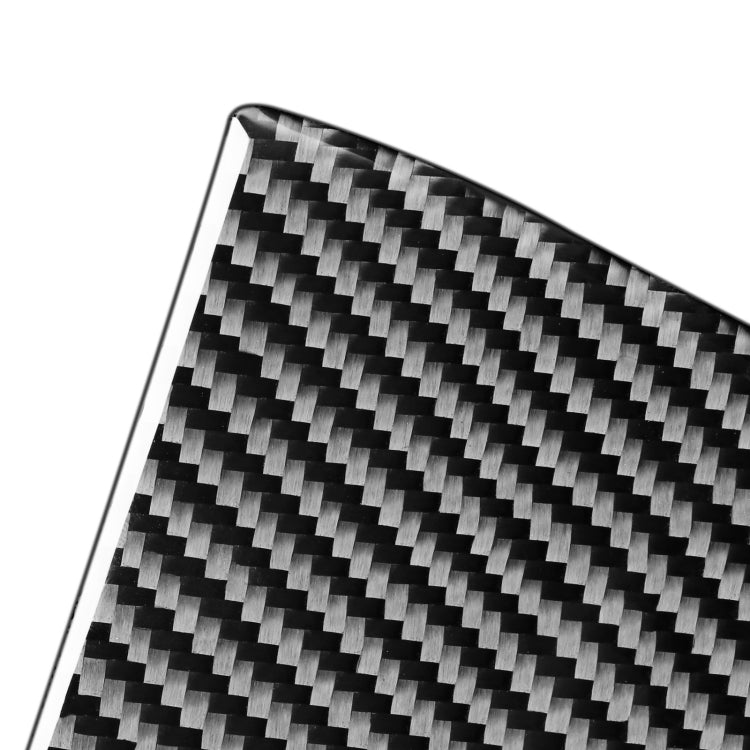 Car Carbon Fiber Central Control Decorative Sticker for Audi A6L / A7 2019-, Right Drive, Central Control, Right Drive