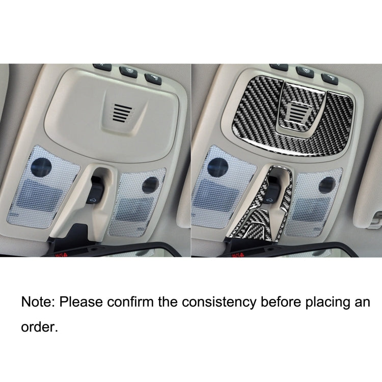 Car Carbon Fiber Reading Light B Decorative Sticker for Volvo XC90 2003-2014, Left and Right Drive Universal, Reading Light B