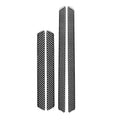 Car Carbon Fiber Threshold Decorative Sticker for Audi A6L / A7 2019-, Left and Right Drive Universal, Threshold