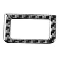 Car Carbon Fiber Trunk Switch Sticker for Audi A6L / A7 2019-, Left and Right Drive Universal, Trunk Switch