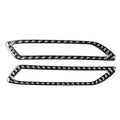 Car Carbon Fiber A-pillar Air Outlet Decorative Sticker for Audi A6L / A7 2019-, Left and Right Drive Universal, A-pillar Air Outlet