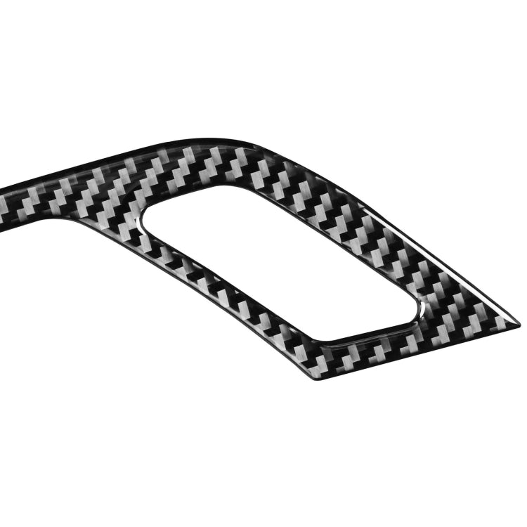 Car Carbon Fiber Inner Door Handle Decorative Sticker for Audi A6L / A7 2019-, Left and Right Drive Universal, Inner Door Handle
