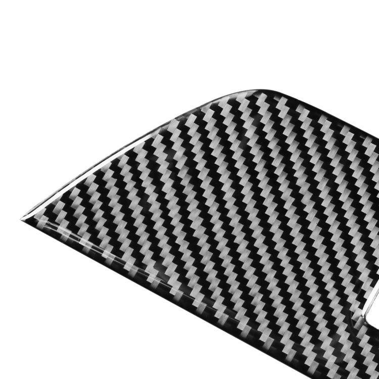 Car Carbon Fiber Window Glass Lift Decorative Sticker for Audi A6L / A7 2019-, Left Drive, Window Glass Lift, Left Drive