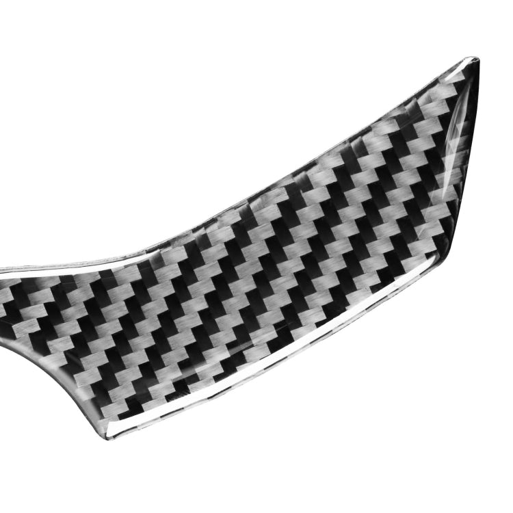 Car Carbon Fiber Dashboard Decorative Sticker for Audi A6L / A7 2019-, Left and Right Drive Universal, Dashboard